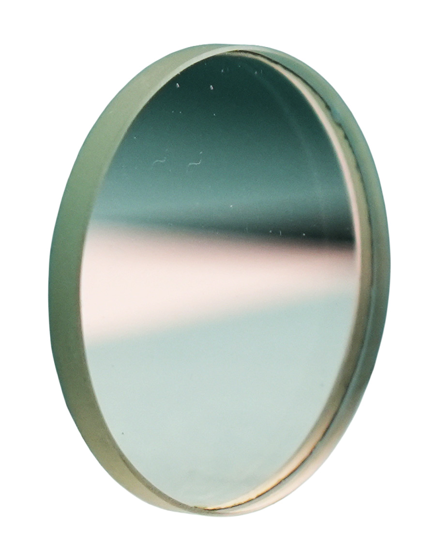 Mirror disc for Testomat® LIMIT, our item number 37517, positioned at an angle