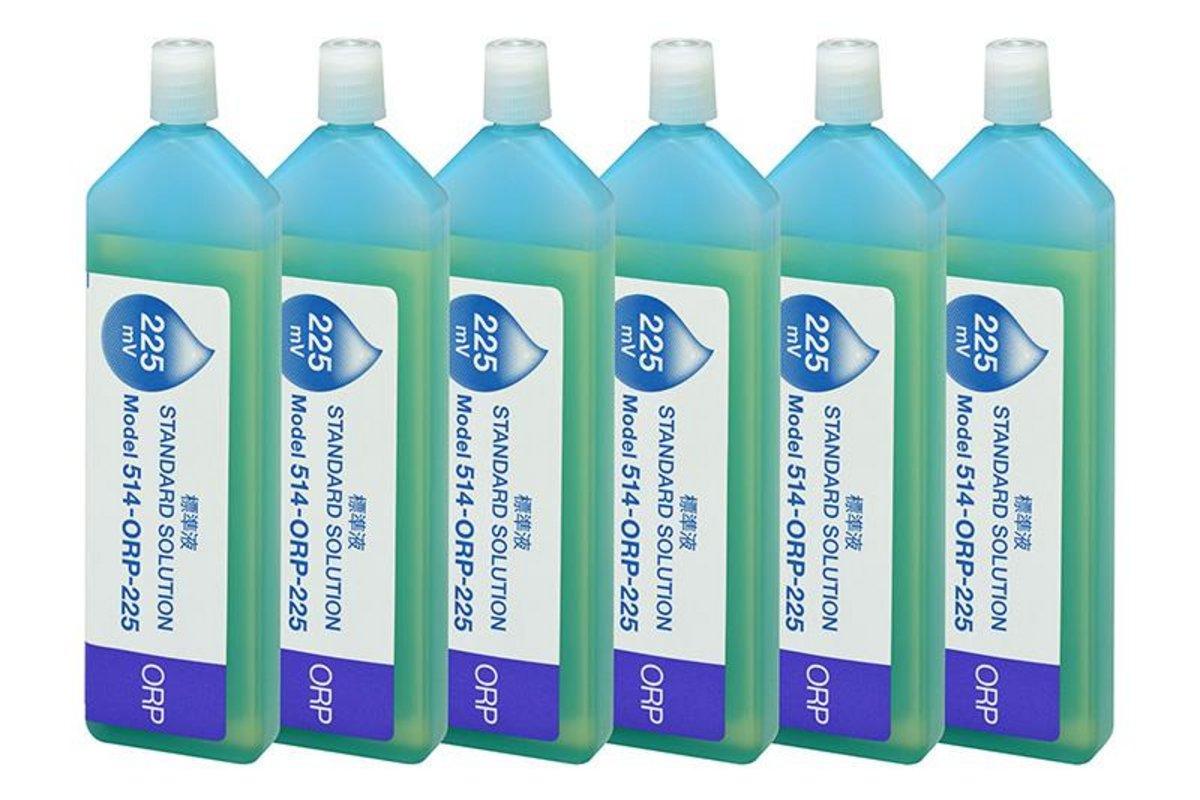 Horiba Redox 255 mV pH/ORP calibration solution, compact form.