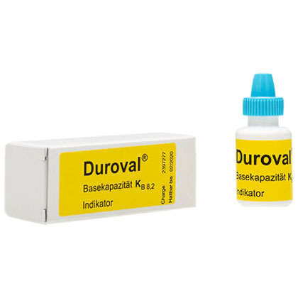 Duroval KB 8,2-Indikator, Nachfüllflasche für pH-Test im Heizungswasser