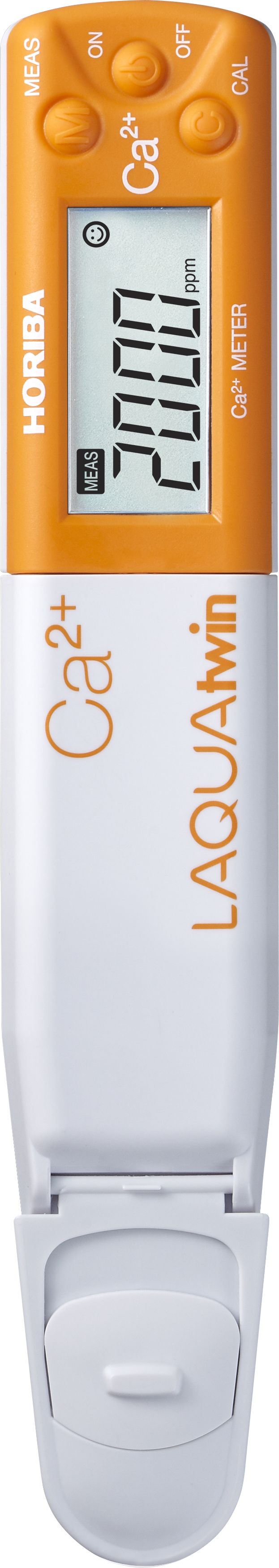 Horiba LAQUAtwin Calcium Ionen (Ca2+) Tester mit 2 Kalibrierpunkten und Temperatur Messung (Ca-11)