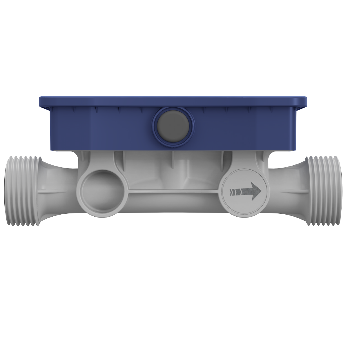 JUMO flowTRANS US W02 Ultrasonic flowmeter DN 15 (1/2 in.)