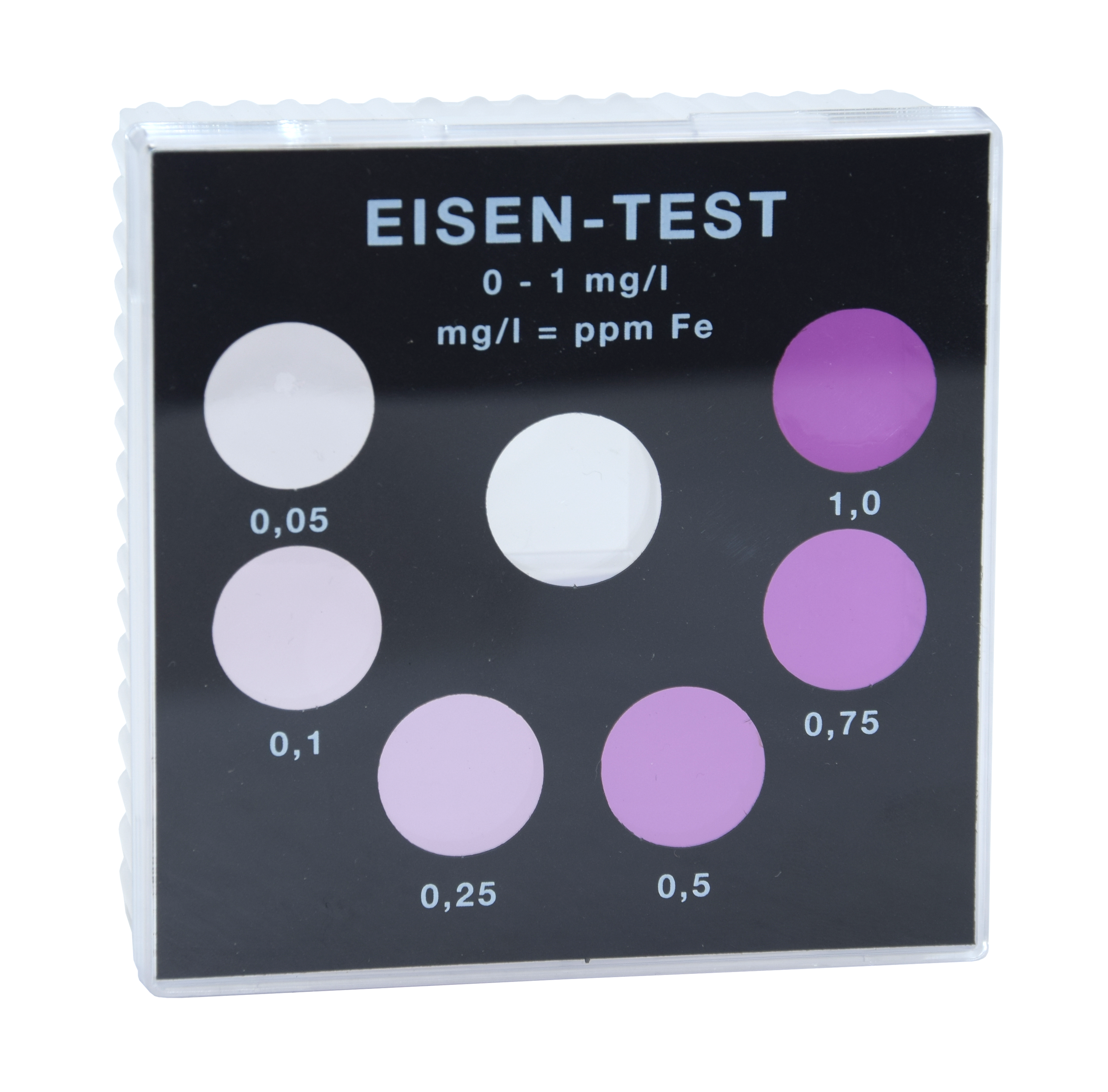 Testoval® Colour Comparator Iron dissolved 0-1mg/l