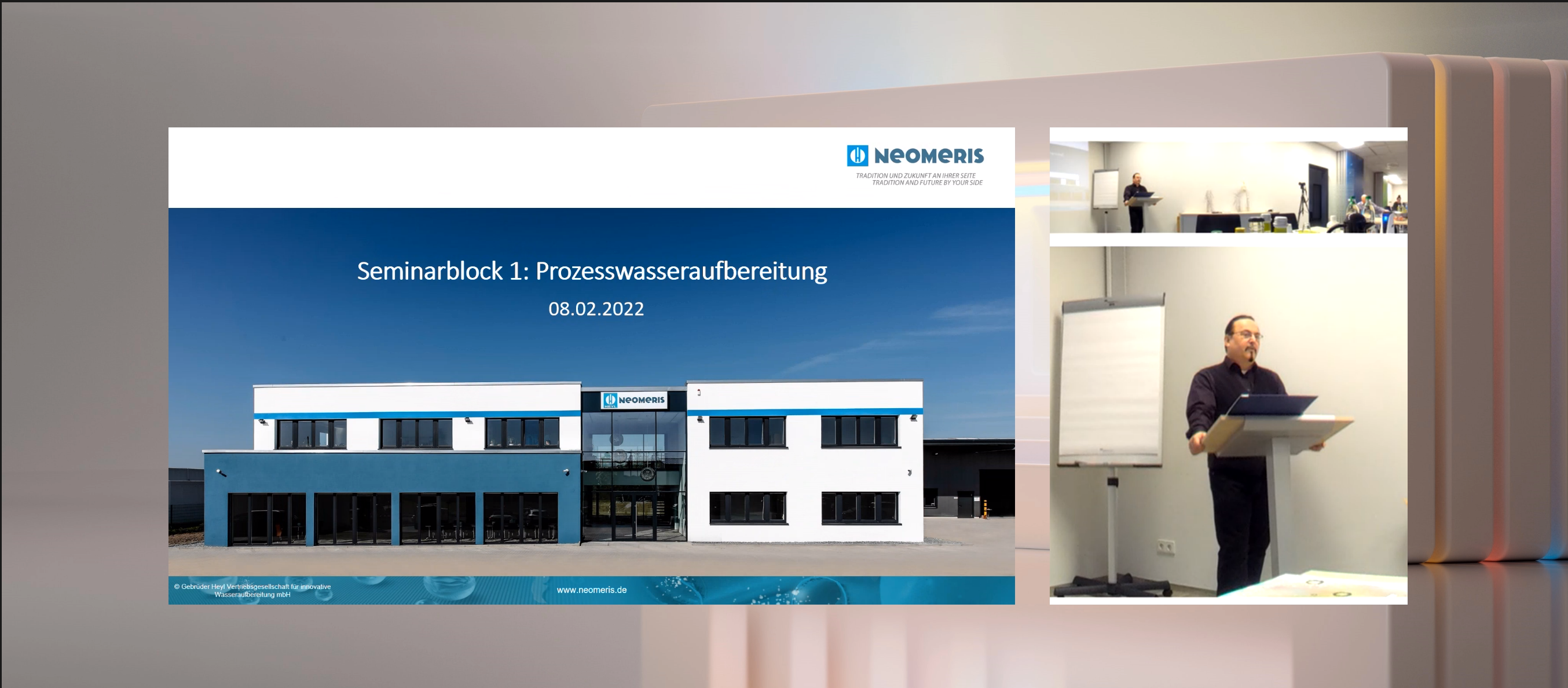 Seminarblock 1 und 2 zur Sterilgutaufbereitung als Hybrid Seminar