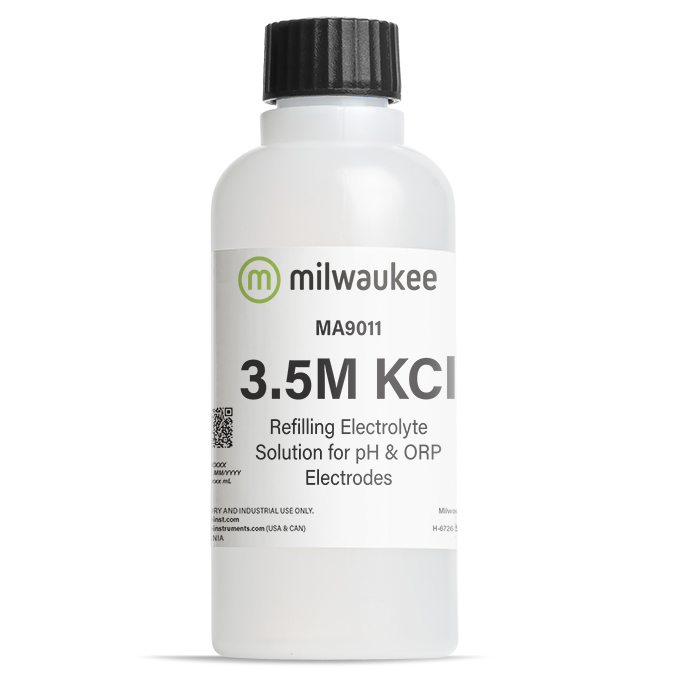 Milwaukee Refill Electrolyte Solution 3.5M KCl 230ml (MA9011) Product number: 896163