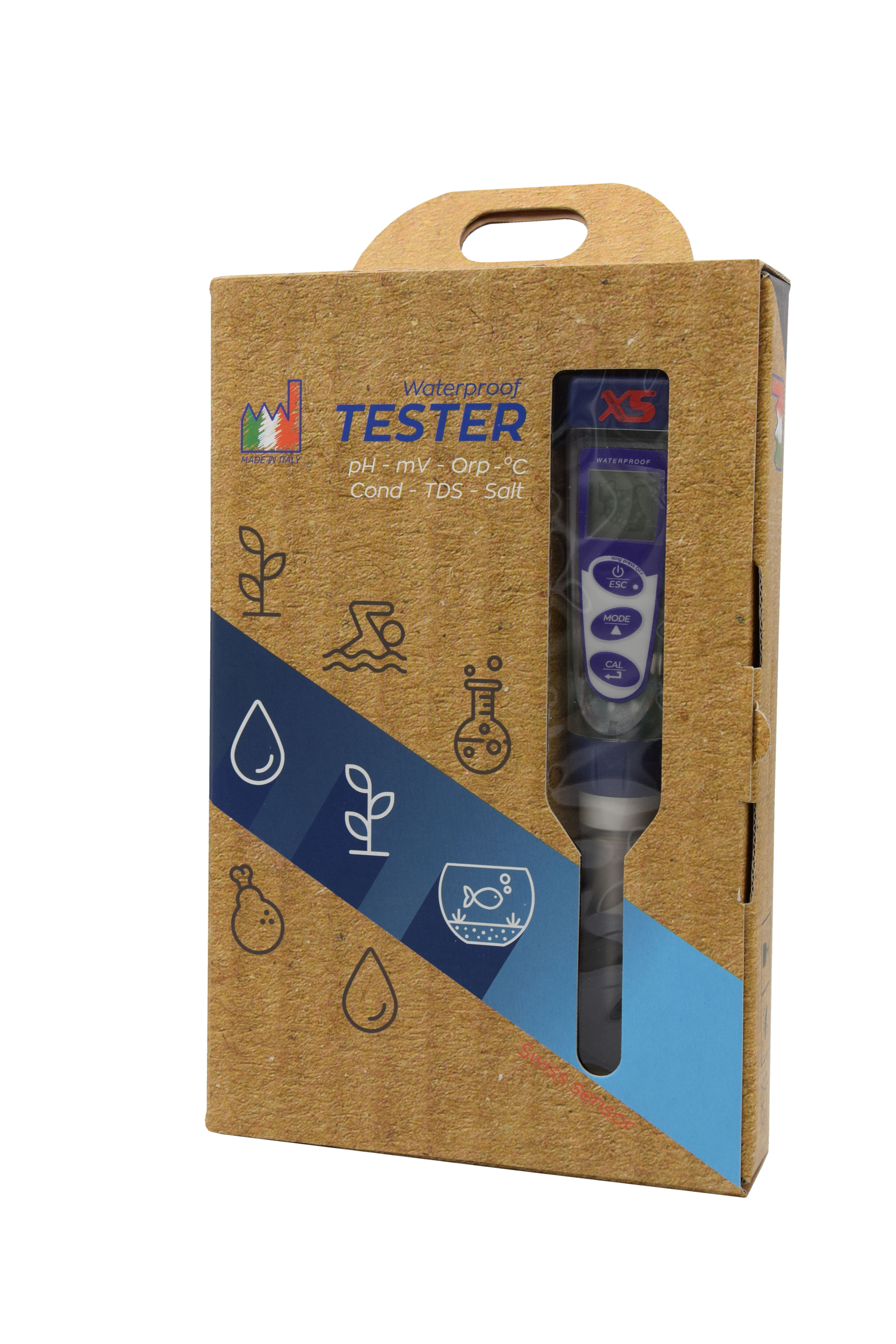 XS PC 6 Tester Kit –  Multiparameter Tester zur Bestimmung  des pH/mV/Redox/Leitfähigkeit/TDS/Salzgehalt/Temp. Wert