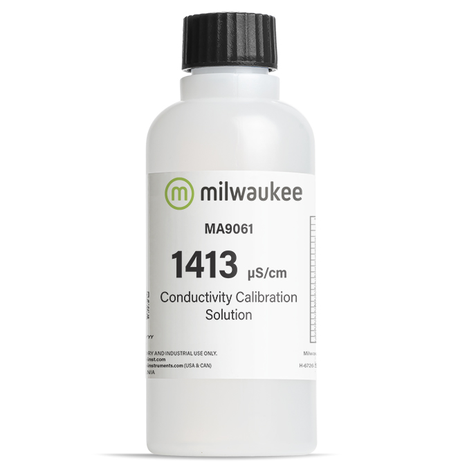Milwaukee 1413 µS/cm Leitfähigkeitskalibrierlösung 230ml (MA9061) Artikelnummer: 896158