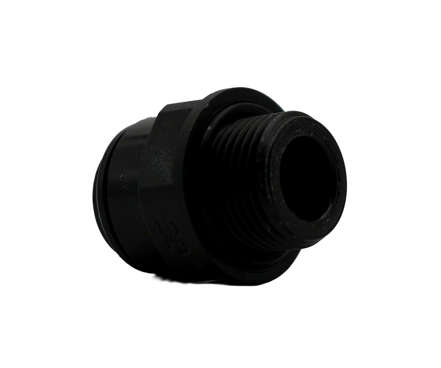 Einschraubverbinder G_3_8 Zoll-10 seitliche Ansicht Ersatzteil für EVO ECO Testomat 2000 und Titromat Artikelnummer 40156 linke seitliche Ansicht