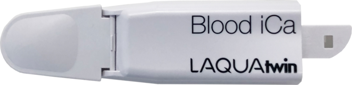 S051 Calcium Austauschsensor weiße Gehäuseoberseite Blood iCa Aufdruck