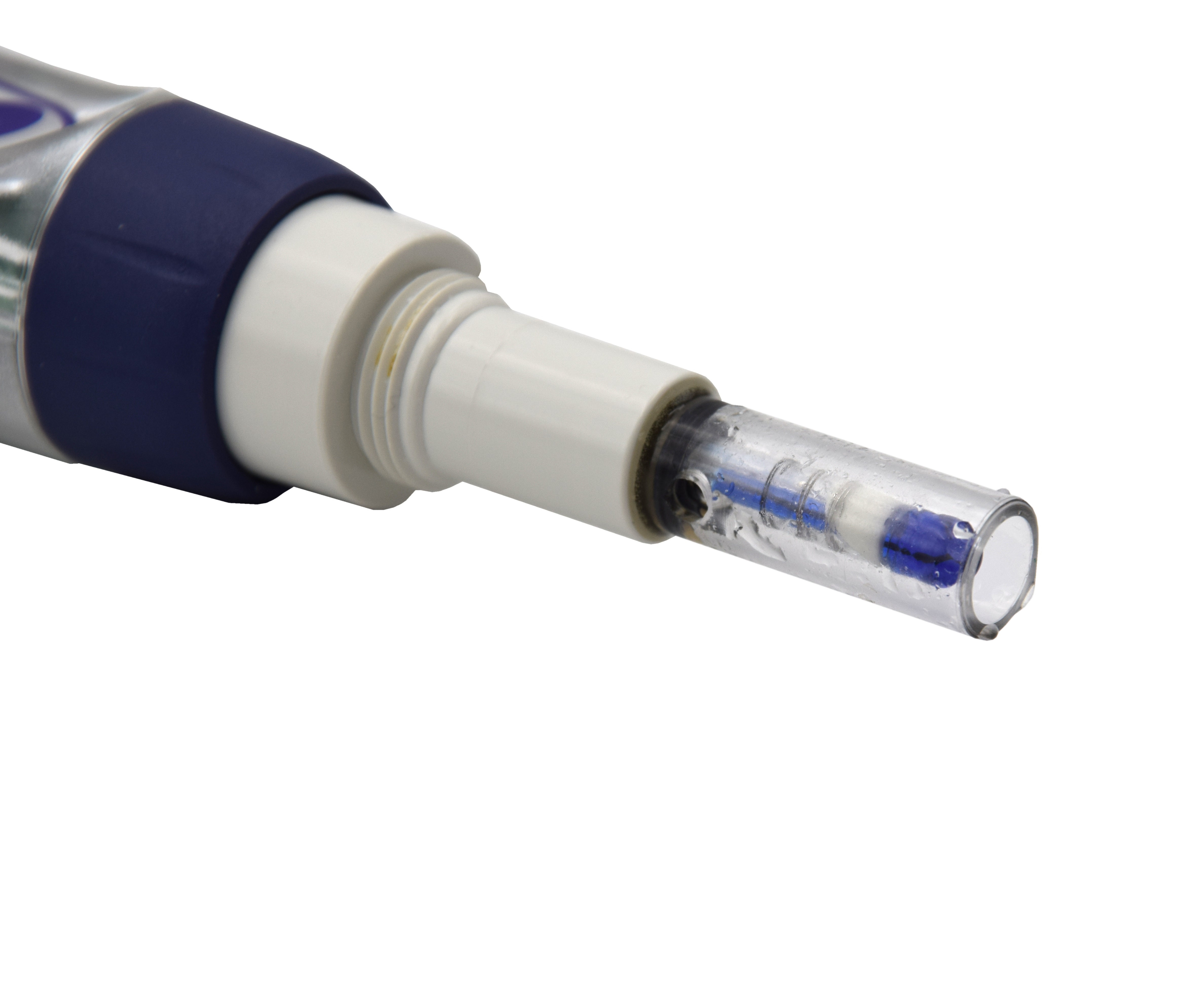 Advanced pH/mV/Redox/Leitfähigkeit/TDS/Salzgehalt/Temperatur Pocket-Tester Detailaufnahme Elektrode