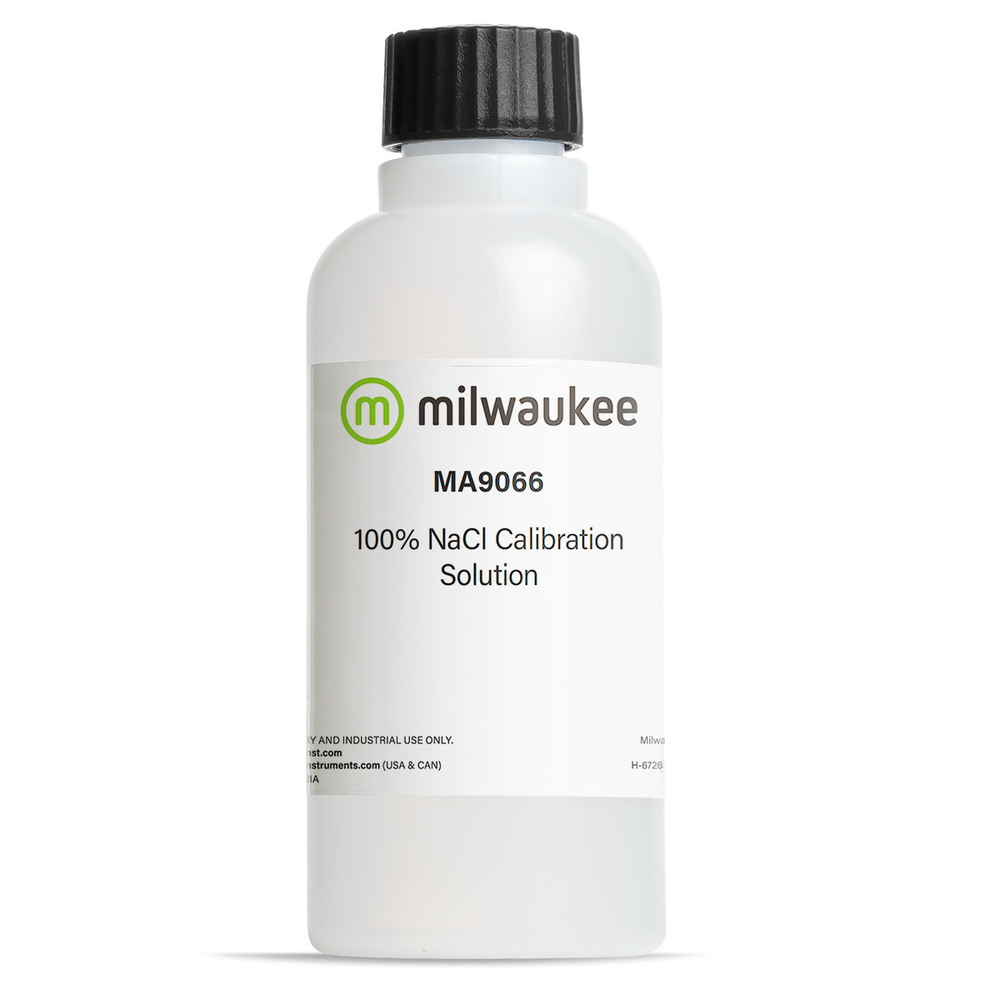 Milwaukee 100% NACl Kalibrierlösung, 230ml (MA9066) Artikelnummer: 896168