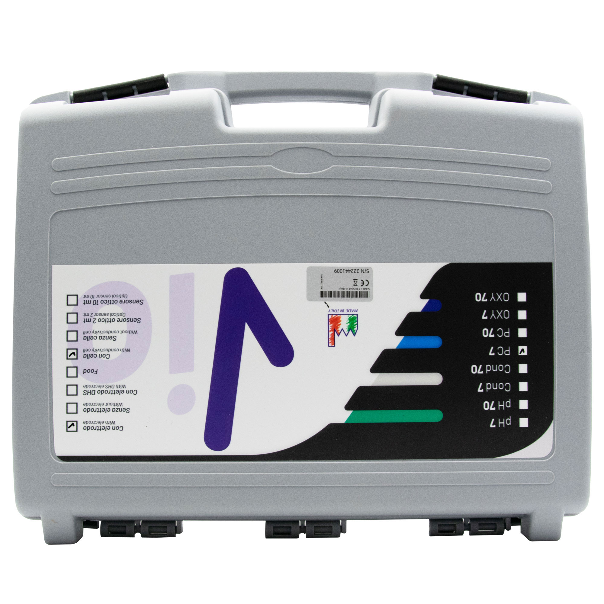 professioneller Schutzkoffer geschlossen