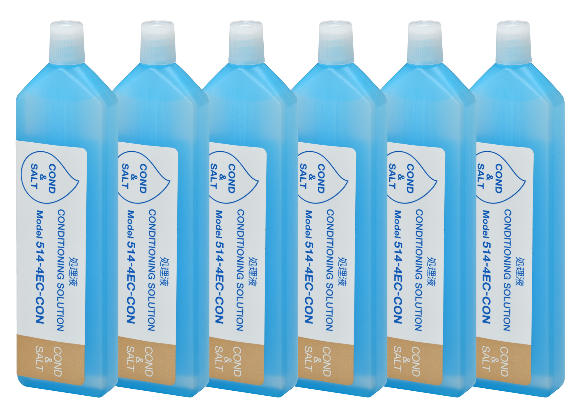 Horiba Konditionierungslösung für Leitfähigkeits- und Salzsensoren 6 Stück je 14ml Flaschen nur für 4EC, 4ECSalt Pocket-Tester unsere Artikelnummer 896095