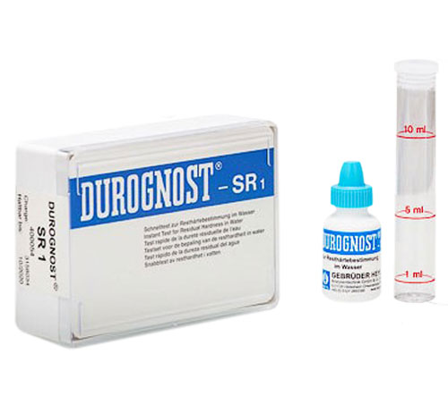 DUROGNOST® SR 1 (1 / 0.5 °dH) limit value test kit