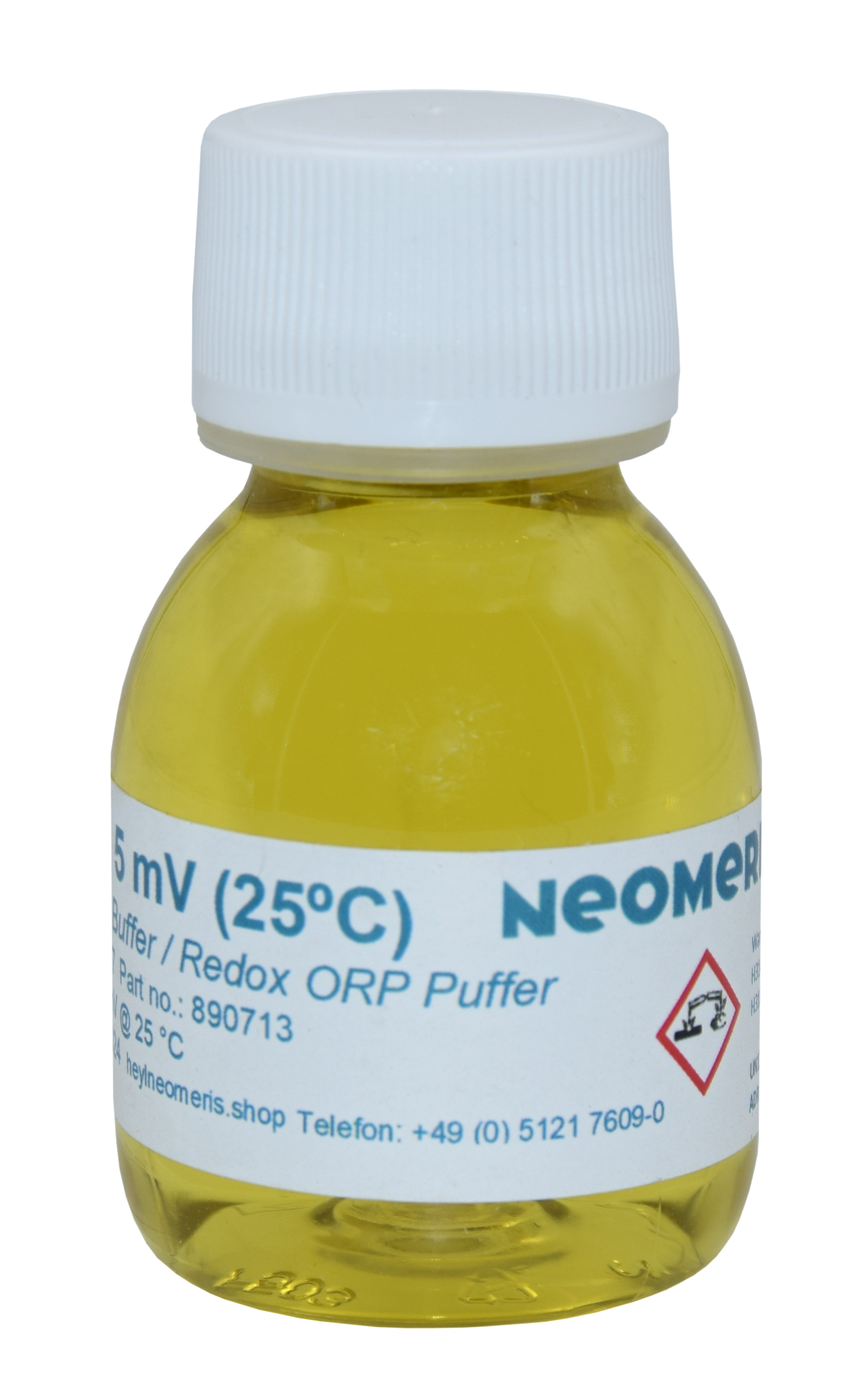 Redox buffer solution, 650 mV calibration solution for precise redox electrode calibration