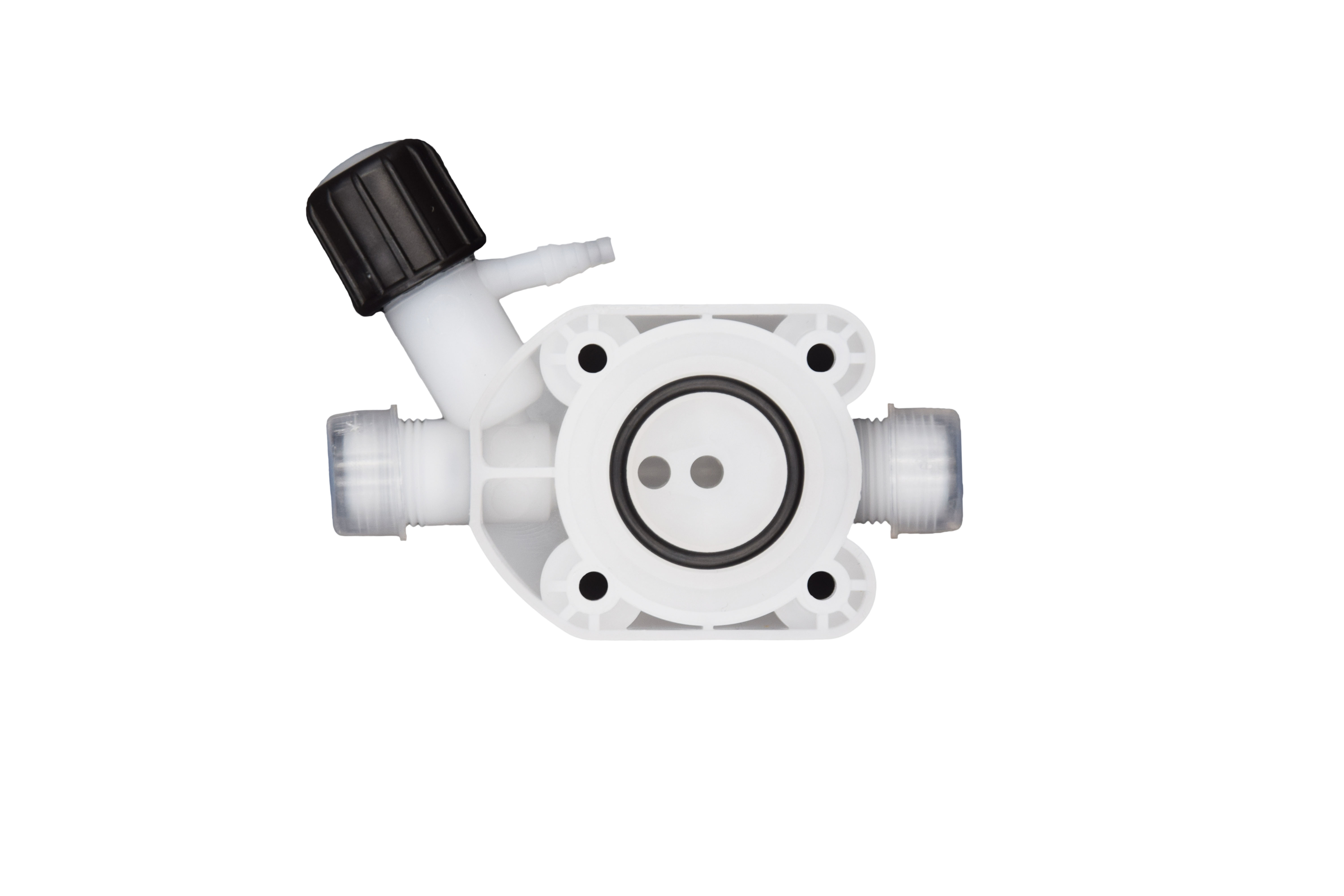 emec VMS pump service Set J - PVDF pump head, Viton seal and PTFE diaphragm