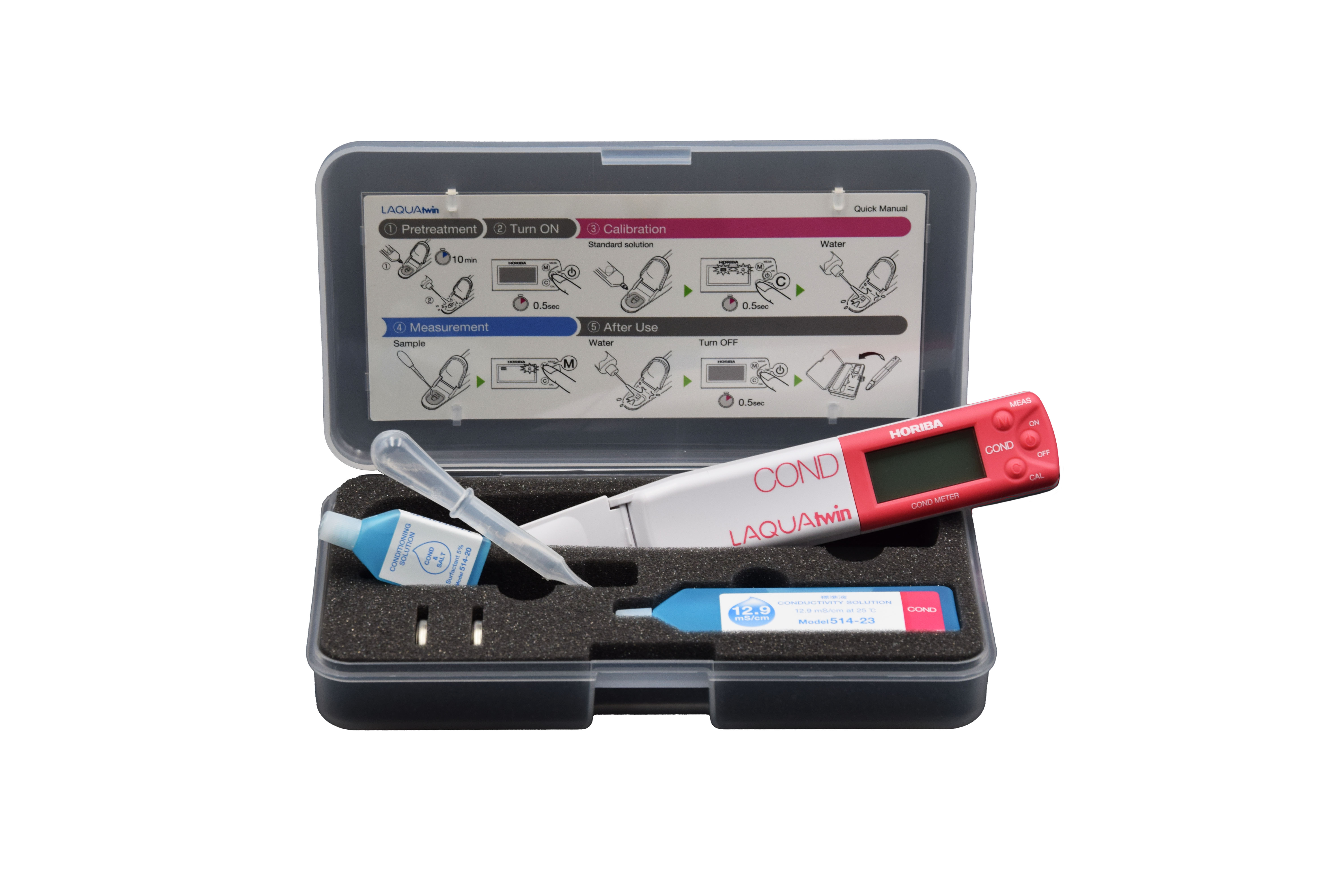 Horiba LAQUAtwin Conductivity Meter with 2 calibration points (EC-11)