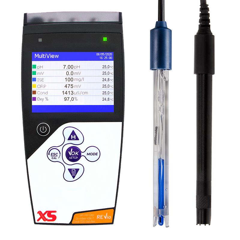 XS REVIO Messgerät im Koffer