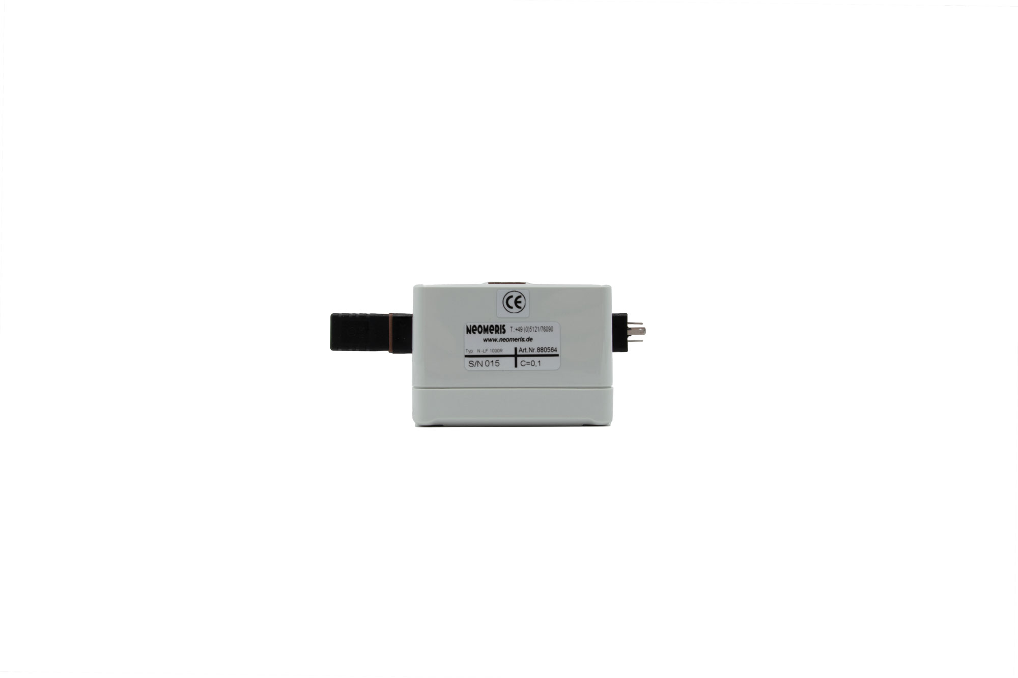 N-LF1000R conductivity meter with relay output 0-1.000 µS - integrated 3/4" screw-in measuring cell