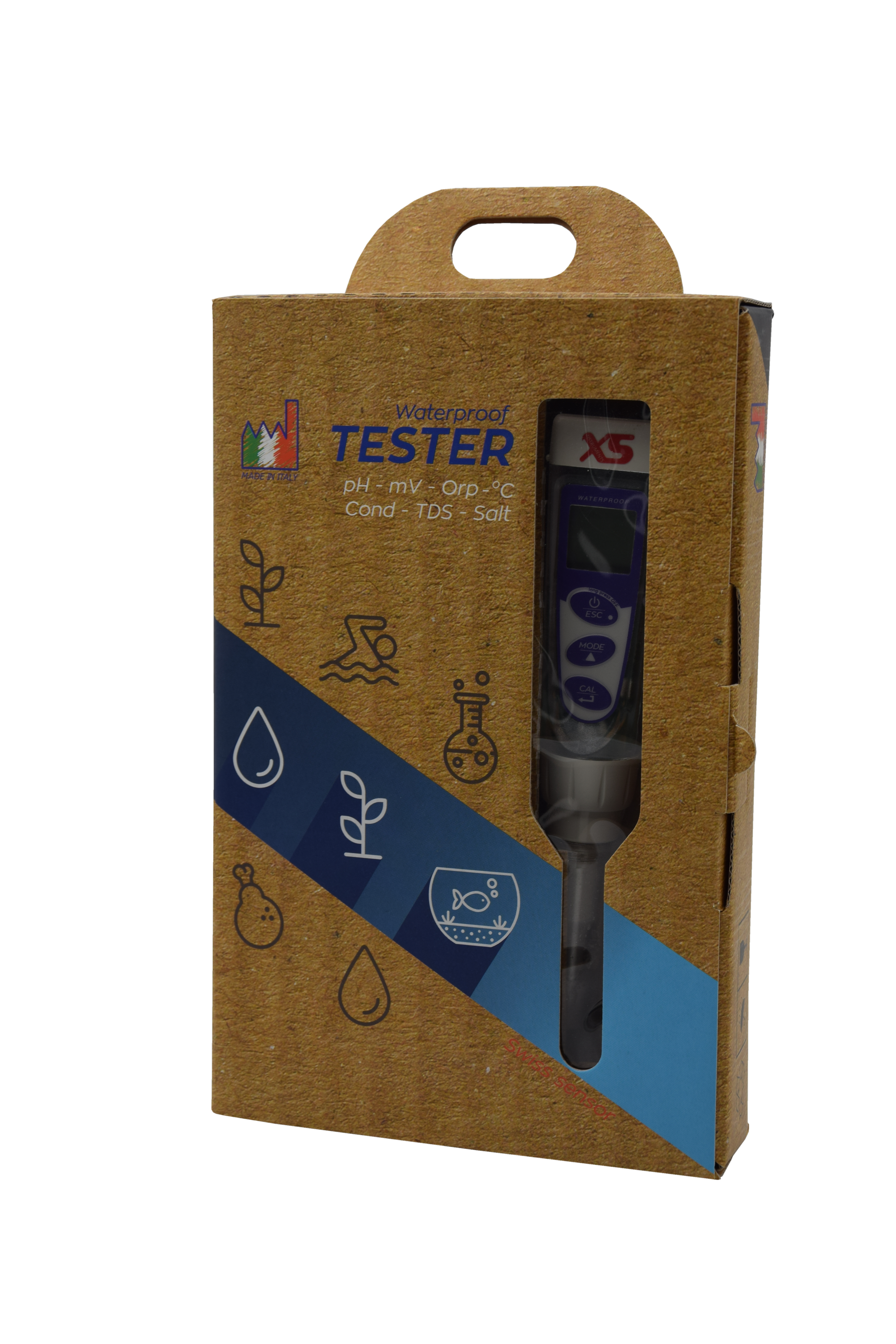 XS pH 5 FOOD Tester Kit – Lebensmittel Pocket Tester zur pH/mV/Temperatur Messung