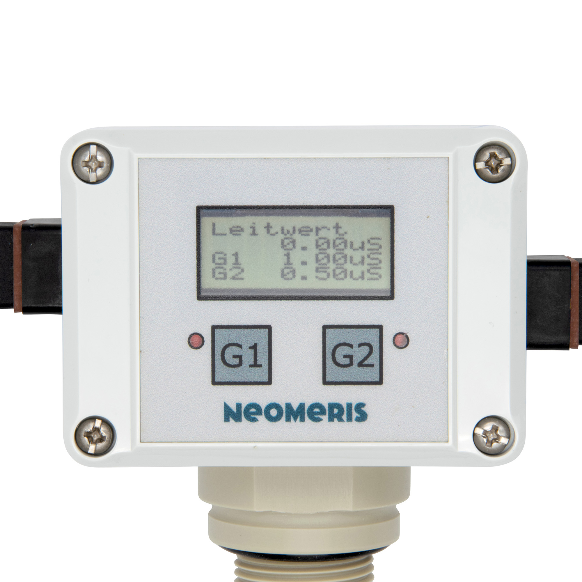 N-LF5R, 0-5 µS conductivity measuring instrument with integrated 3/4″ screw-in measuring cell