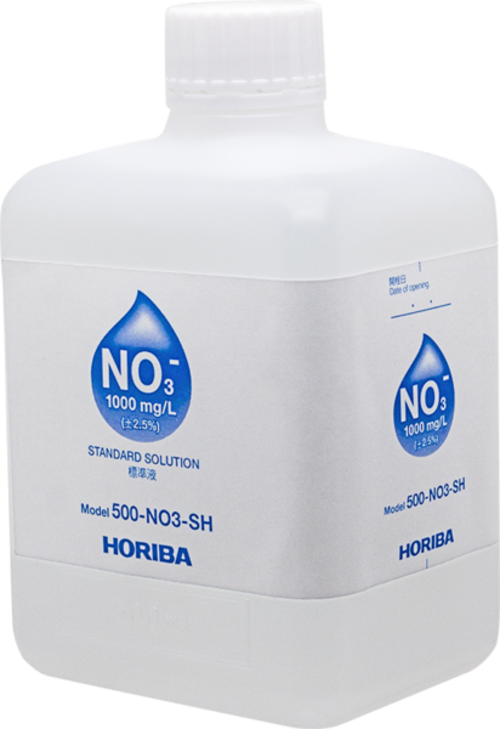 Horiba 1000 mg/L Nitrat Ionen Standard Lösung, 500ml (500-NO3-SH)