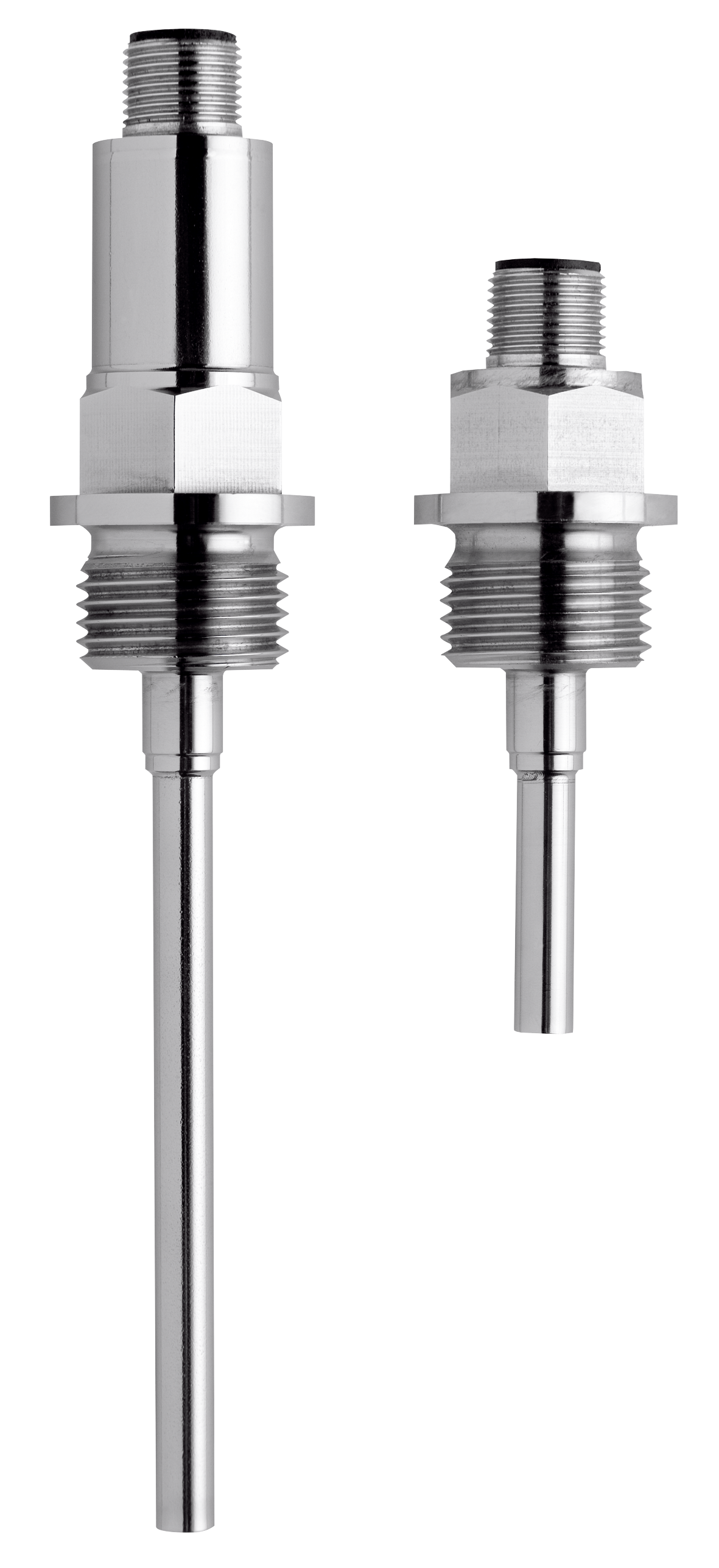 JUMO Einschraub-Widerstandsthermometer mit programmierbarem Messumformer, Anschluss M12 x 1-Maschinenstecker  