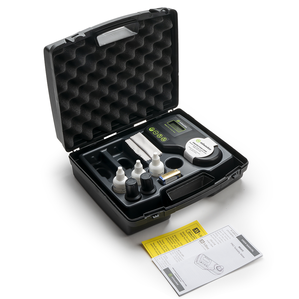 MI415 PRO Portable Turbidity Meter Case, Visible Contents