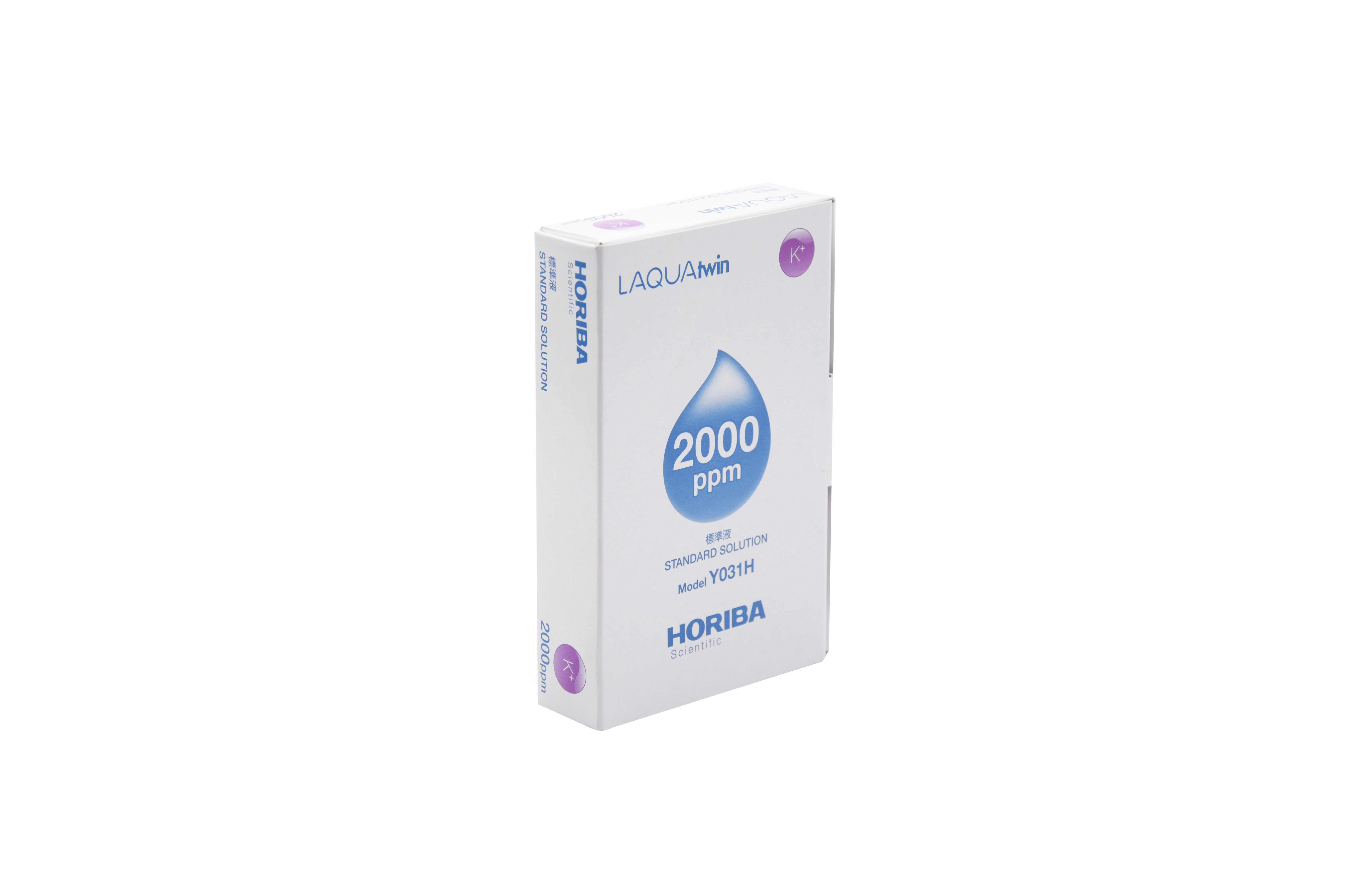 Horiba 2000ppm Potassium Ion Standard Solution (Y031H), single pack sealed
