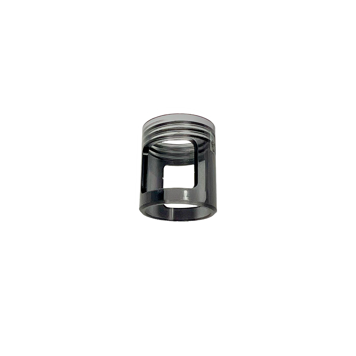 Horiba electrode tip protector, black, close-up. Protection against damage to various electrode models. Ideal for storage and transport. Elektroden-Spitzenschutz in schwarz, ein Stück abgebildet 