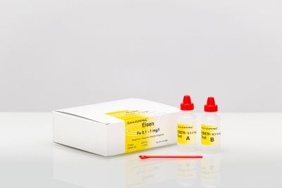 Nachfüllpack: Reagenzien für Testoval Eisen  0–1 mg/l (II) + (III)