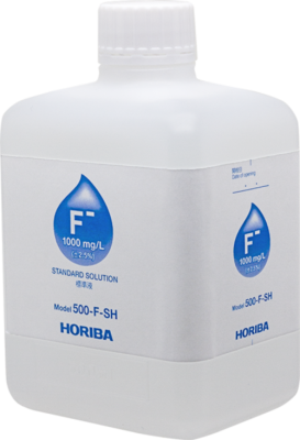 Horiba 1000 mg/L Fluoride Ion Standard Solution, 500ml (500-F-SH) Product number: 895922