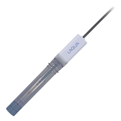 Horiba 5002S‑10C kombinierte Ammoniak-Ionen-Elektrode, zylindrischer Glaskörper, Kabelanschluss