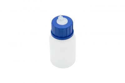 Bottle insert for screw cap + push-fit, suction tube 2.4mm and a 100 ml bottle