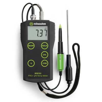 Milwaukee MW102-FOOD PRO+ 2-in-1 pH- und Temperaturmessgerät für Lebensmittel
