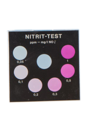 Nitrit – Farbvergleichsgerät Testoval