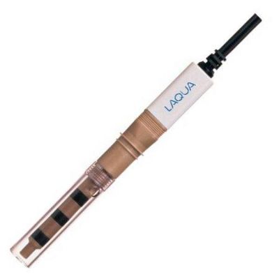 Horiba 9382-10D Leitfähigkeitsmesszelle, tauchbare Sonde aus Kunststoff mit Titan/Platin