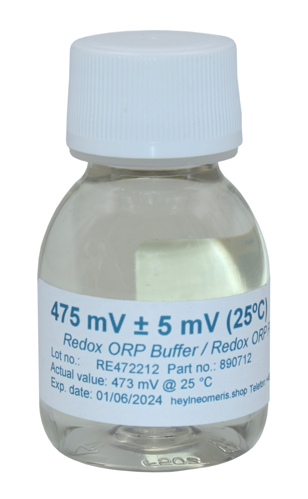 Neomeris redox buffer solution 475 mV - ORP Buffer: 475 mV (±5mV @25°C ...