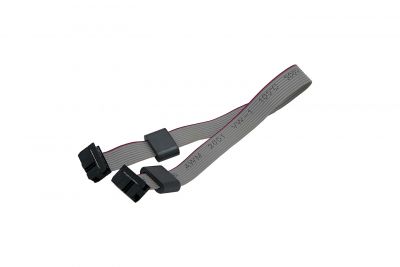 Ribbon cable 10 pole with EMI filter clamp