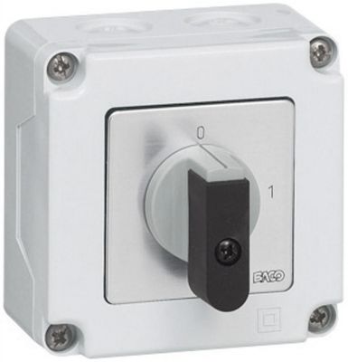 Cam switch for Testomat® 808 / EVO TH, 2P, 2 contacts, IP65
