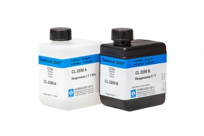 Testomat 2000® chlorine reagent set F 50% (free chlorine) 1 x 500 ml A , 1 x 200 ml B