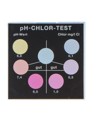 pH-Chlor DPD – Farbvergleichsgerät Testoval