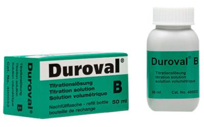 DUROVAL® B titration solution refill pack