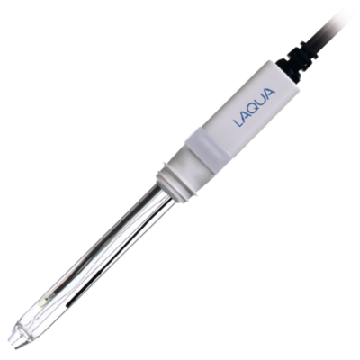 Horiba 9300- 10D Platin Redox Elektrode mit Glaskörper und integriertem Temperatursensor, wasserdicht, ermöglich die Messung von Proben mit geringem Volumen